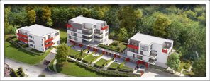 visualisation of outdoor Rezidence 3D