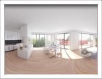 interactive visualisation of apartments Rezidence 3D