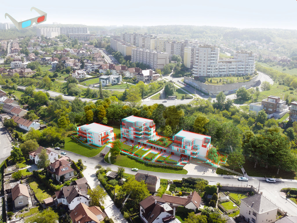 Modřany 3D - Rezidence 3D