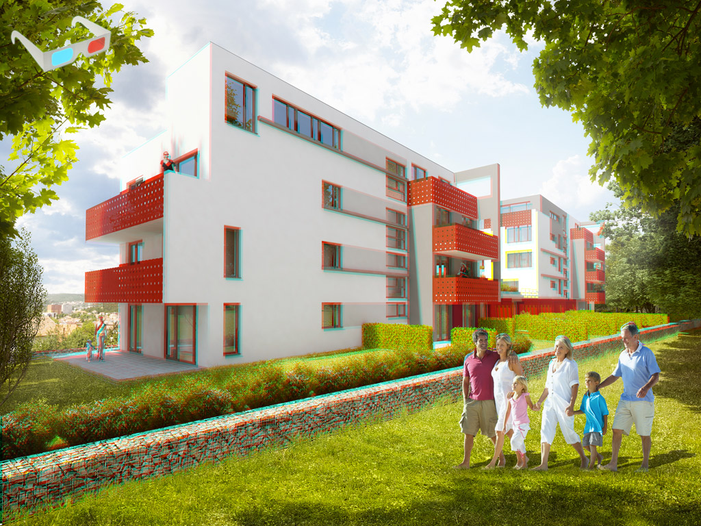 Modrany 3D - Rezidence 3D